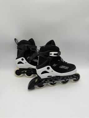 PAPAISON Inline Skates Adjustable Size Large Kids/Mens 5-7.5 Womens 6-9 EU 39-42